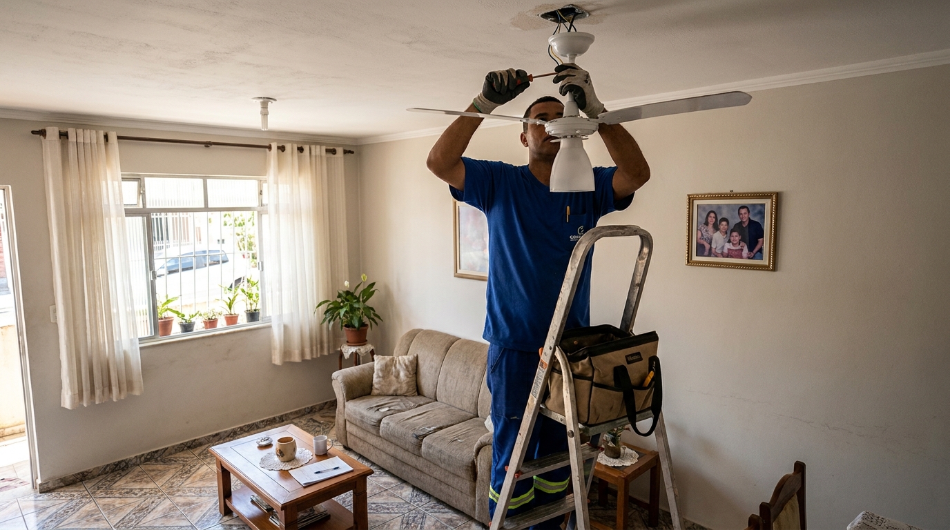 Instalação de Controle em Anavec, Limeira‑SP