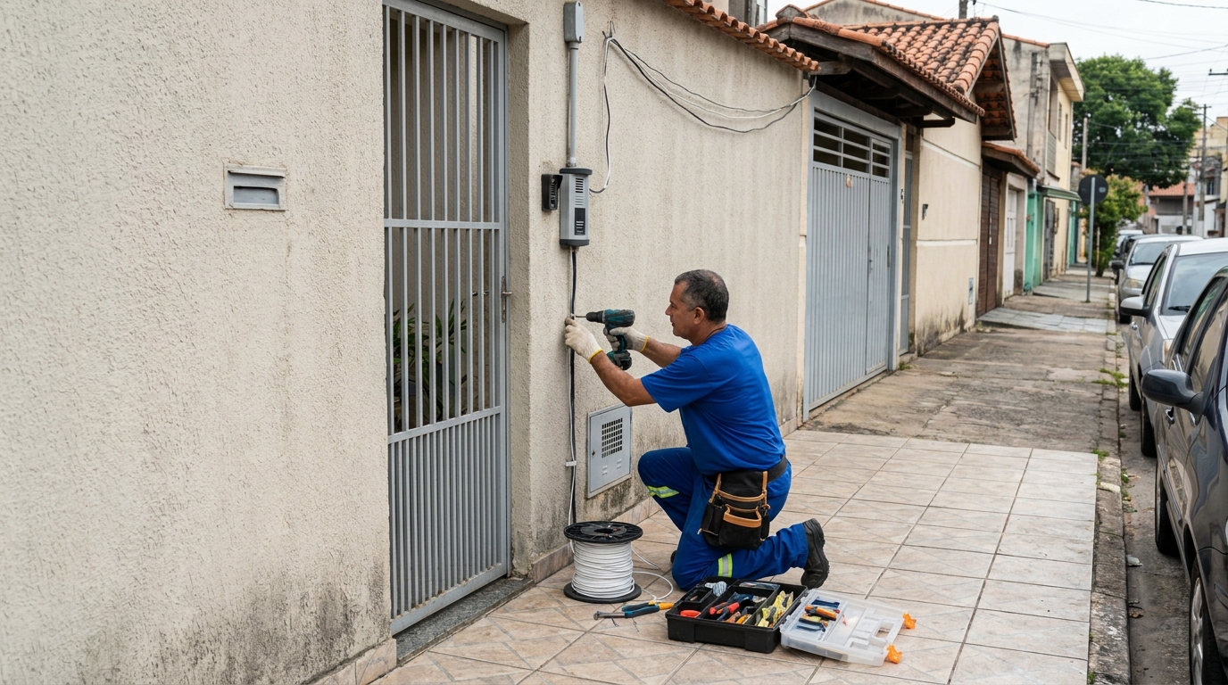 Instalação em Condomínios na Vila Rosa, Limeira‑SP