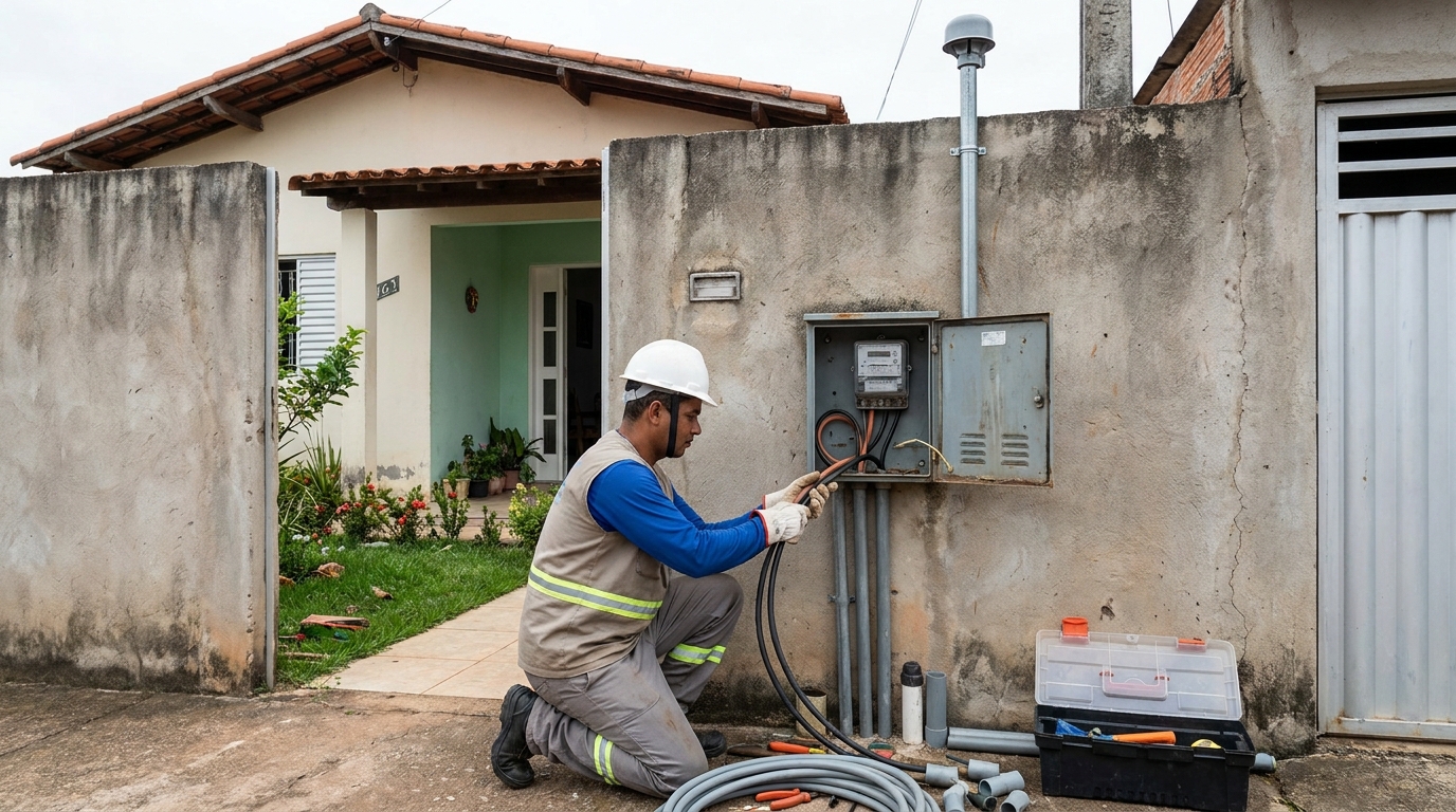 Montagem de Padrão Residencial no Centro, Limeira‑SP