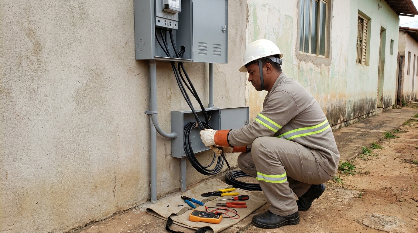 Regularização de Entrada de Energia no Centro, Limeira‑SP