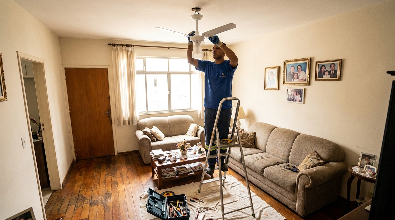 Substituição de Ventilador em Anavec, Limeira‑SP